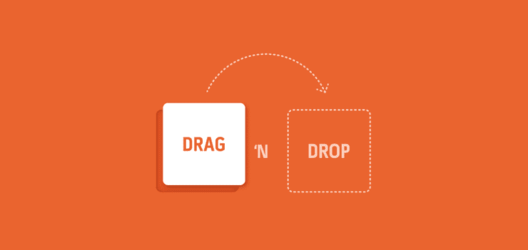 How to drag and drop elements